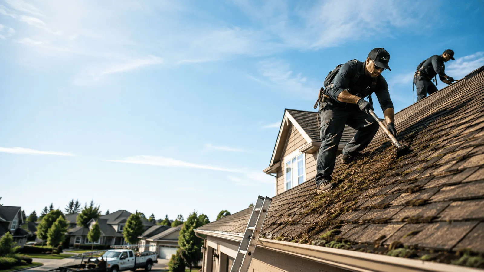 Roof Moss Removal in Chadwick, IL near me